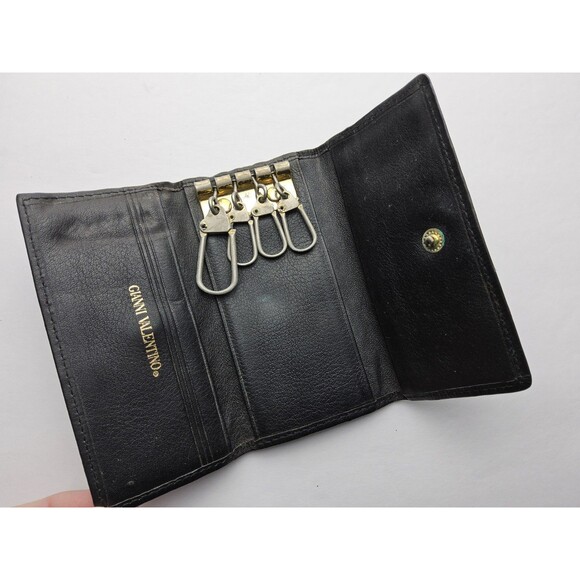 Gianni Valentino 4 Keychain Case Wallet - Picture 6 of 8